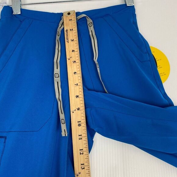 NWT WonderWink Wonderwork 5212 UnisexAdult Drawstring Cargo Scrub Pants Blue XXS - Picture 5 of 16